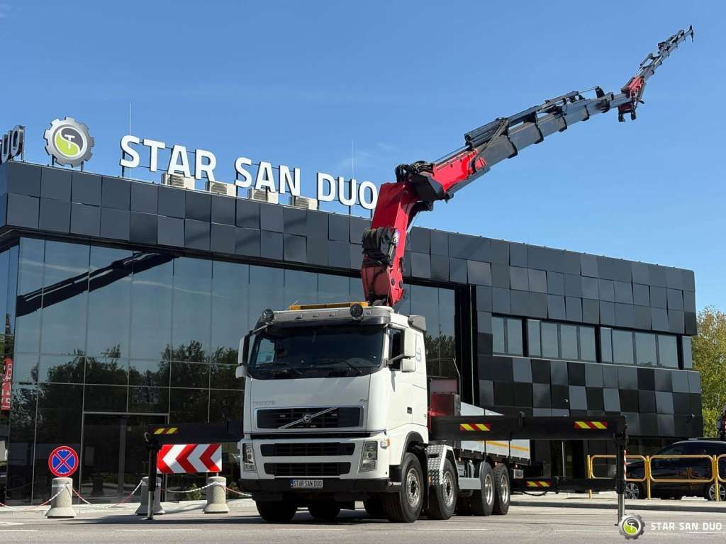 Volvo FH 520 8x4 HMF THOR K6 Fly Jib Euro 4 Winch - Kamion sa dizalicom: slika 1 Volvo FH 520 8x4 HMF THOR K6 Fly Jib Euro 4 Winch - Kamion sa dizalicom: slika 1