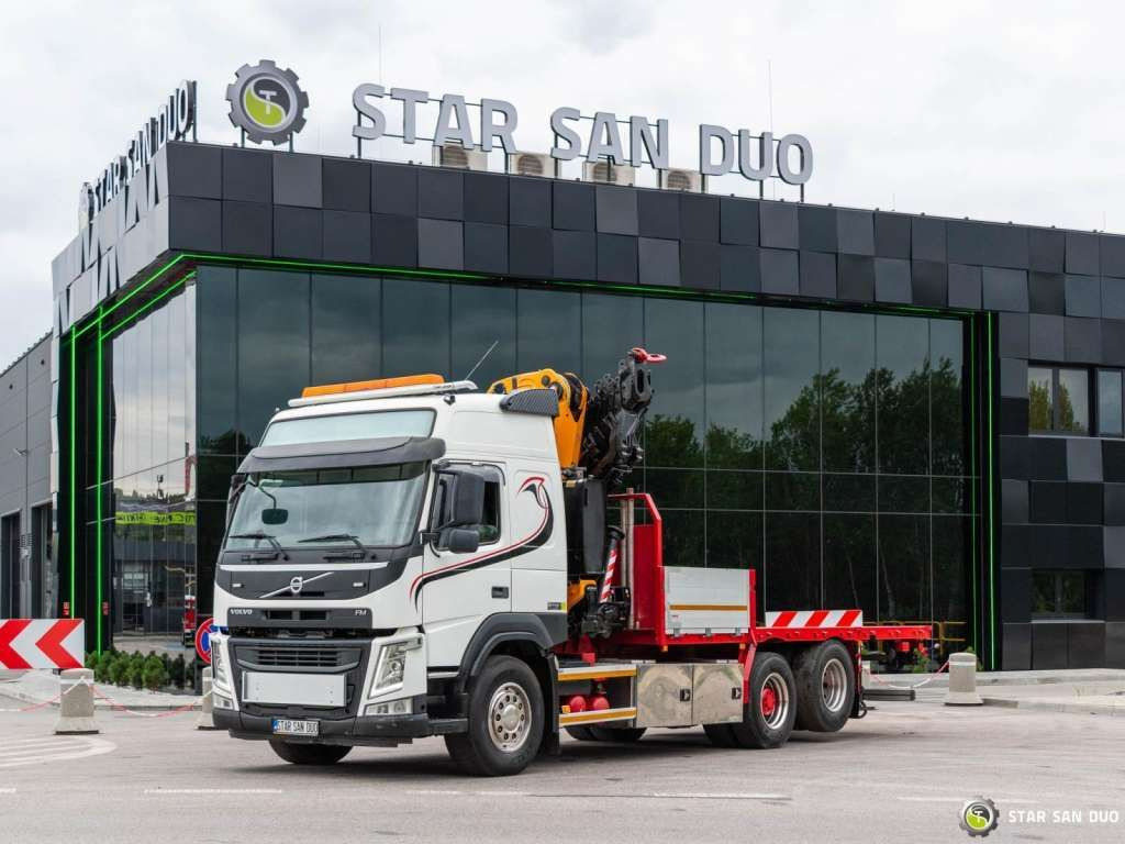 Volvo  FM 450 6x2 EFFER 395/8S Euro 6  Crane Winch - Kamion sa dizalicom: slika 4 Volvo  FM 450 6x2 EFFER 395/8S Euro 6  Crane Winch - Kamion sa dizalicom: slika 4