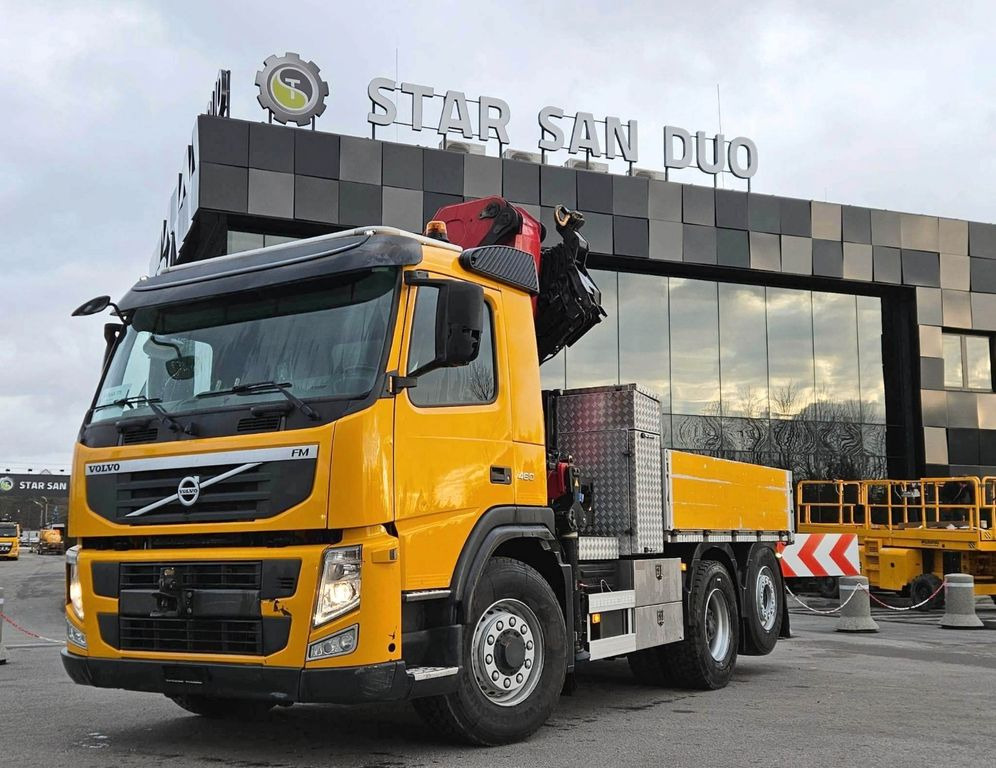 Volvo FM 460 4x4x6 H HMF 3220 HYDRODRIVE EURO 5 2014 - Kamion sa dizalicom, Tegljač: slika 5 Volvo FM 460 4x4x6 H HMF 3220 HYDRODRIVE EURO 5 2014 - Kamion sa dizalicom, Tegljač: slika 5