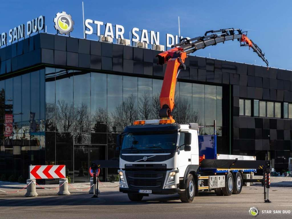 Volvo FM 460 6x2 PALFINGER PK 42002 FLY JIB Crane Eu - Kamion sa dizalicom: slika 1 Volvo FM 460 6x2 PALFINGER PK 42002 FLY JIB Crane Eu - Kamion sa dizalicom: slika 1
