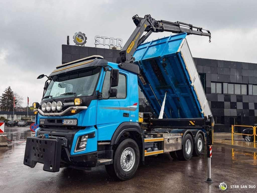 Volvo FMX 410 6x2 PALFINGER PK 18002 659 Working Hour - Istovarivač: slika 1 Volvo FMX 410 6x2 PALFINGER PK 18002 659 Working Hour - Istovarivač: slika 1