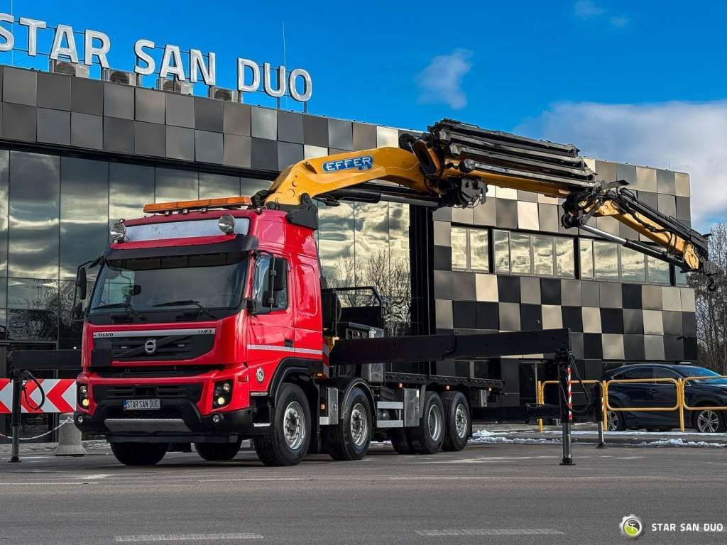 Volvo FMX 500 8x2 Effer 585 Fly Jib Winch Crane Kran Volvo FMX 500 8x2 Effer 585 Fly Jib Winch Crane Kran - Kamion sa dizalicom, Kamion sa tovarnim sandukom: slika 2 Volvo FMX 500 8x2 Effer 585 Fly Jib Winch Crane Kran Volvo FMX 500 8x2 Effer 585 Fly Jib Winch Crane Kran - Kamion sa dizalicom, Kamion sa tovarnim sandukom: slika 2