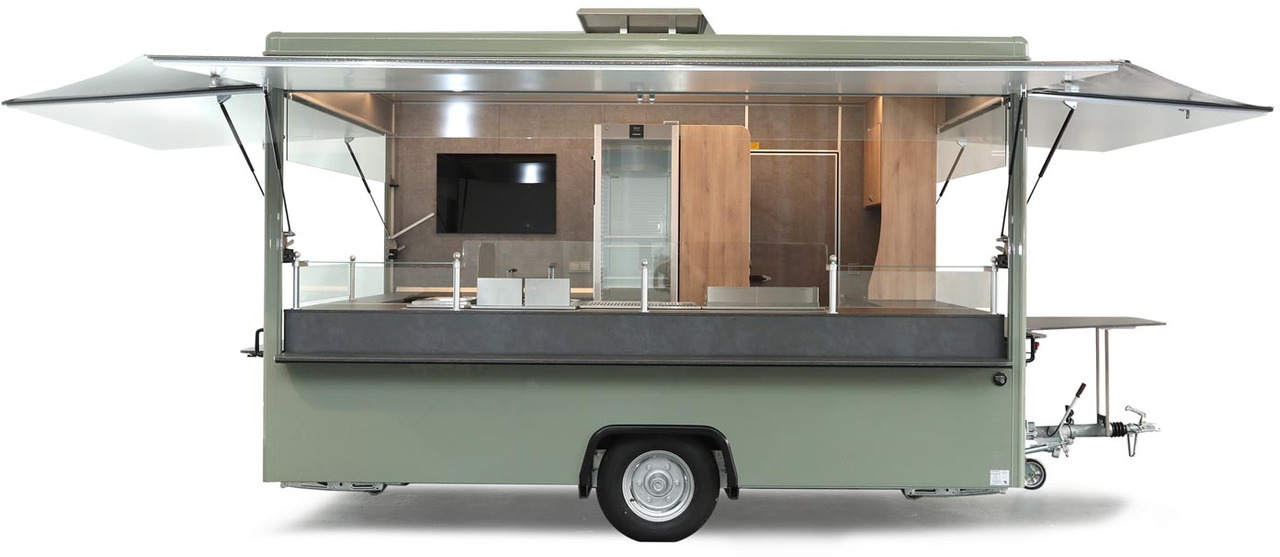 Verkaufsanhänger BORCO HÖHNS - Prikolica za hrane: slika 1 Verkaufsanhänger BORCO HÖHNS - Prikolica za hrane: slika 1