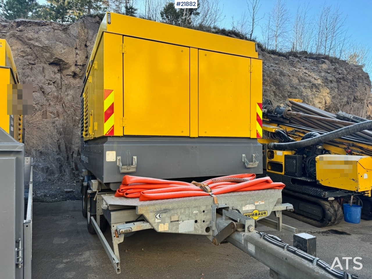 Atlas Copco 2018 Atlas Copco Y35 LuftKompressor på Humbaur understell. - Kompresor za vazduh: slika 4 Atlas Copco 2018 Atlas Copco Y35 LuftKompressor på Humbaur understell. - Kompresor za vazduh: slika 4