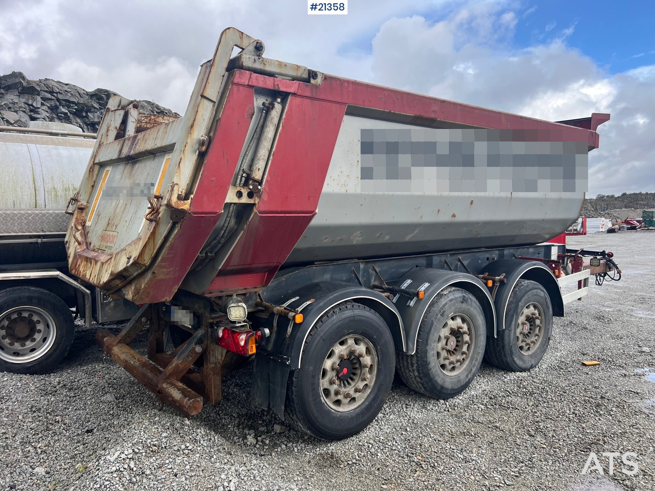 Carnehl 3 akslet - Prikolica istovarivača: slika 3 Carnehl 3 akslet - Prikolica istovarivača: slika 3