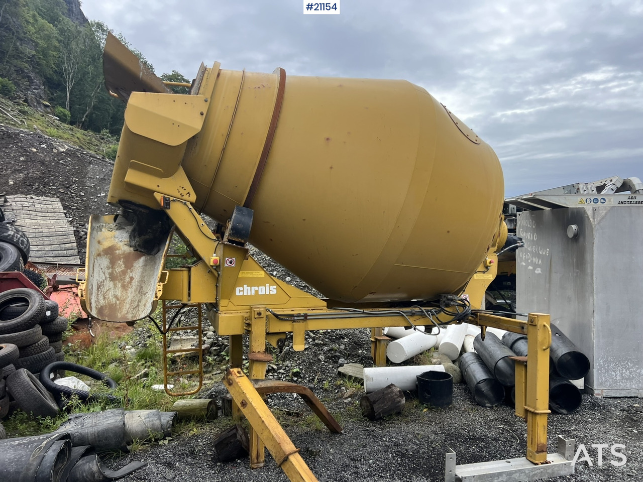 Chrois 3m3 - Mešalica za beton: slika 4 Chrois 3m3 - Mešalica za beton: slika 4