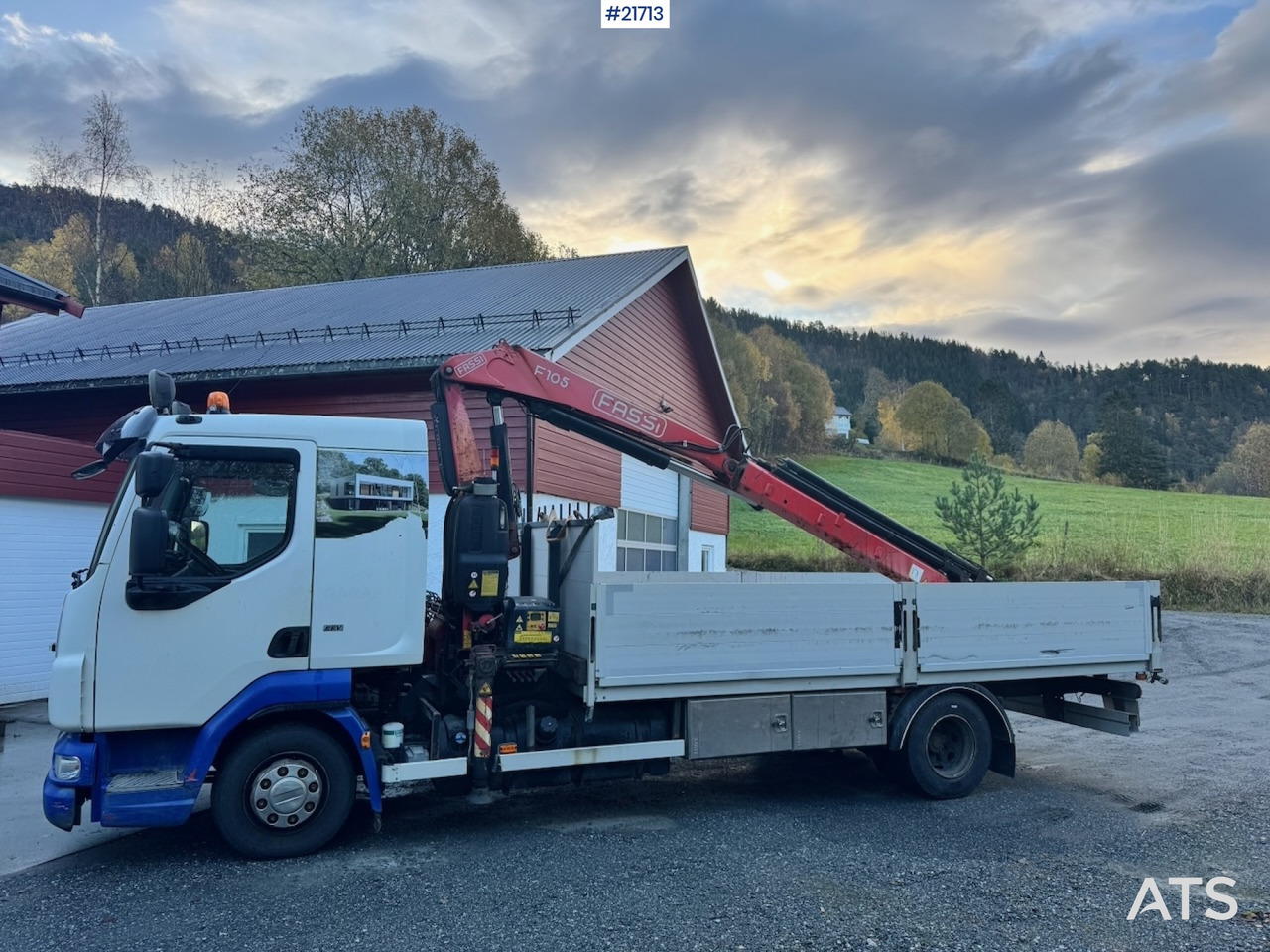 DAF 2012 DAF Fa 45.220 Kranbil. - Kamion sa dizalicom: slika 4 DAF 2012 DAF Fa 45.220 Kranbil. - Kamion sa dizalicom: slika 4