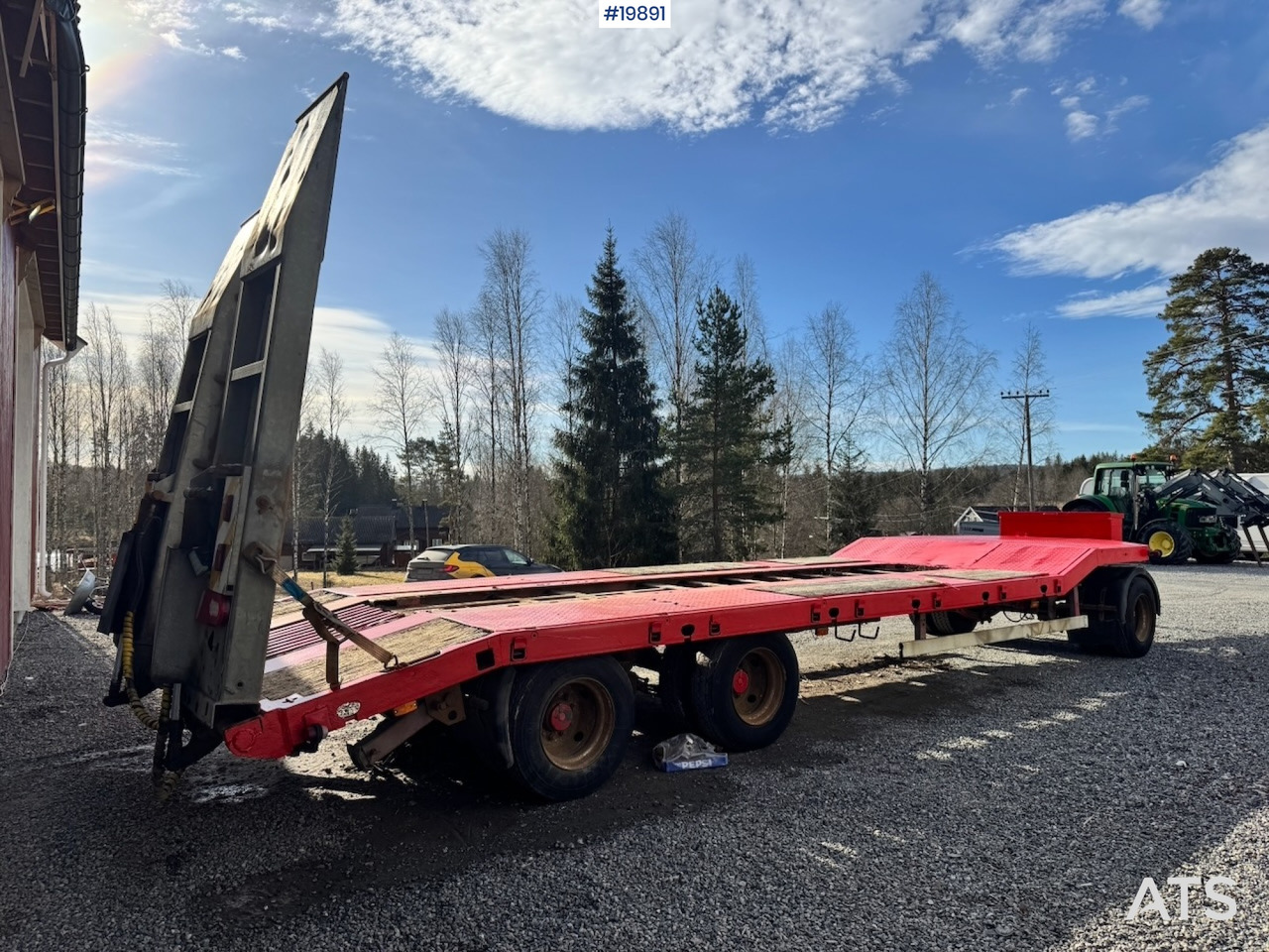 Damm 3 aks maskinslep - Niska prikolica za prevoz: slika 4 Damm 3 aks maskinslep - Niska prikolica za prevoz: slika 4