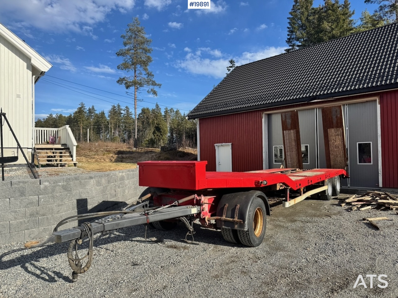 Damm 3 aks maskinslep - Niska prikolica za prevoz: slika 1 Damm 3 aks maskinslep - Niska prikolica za prevoz: slika 1