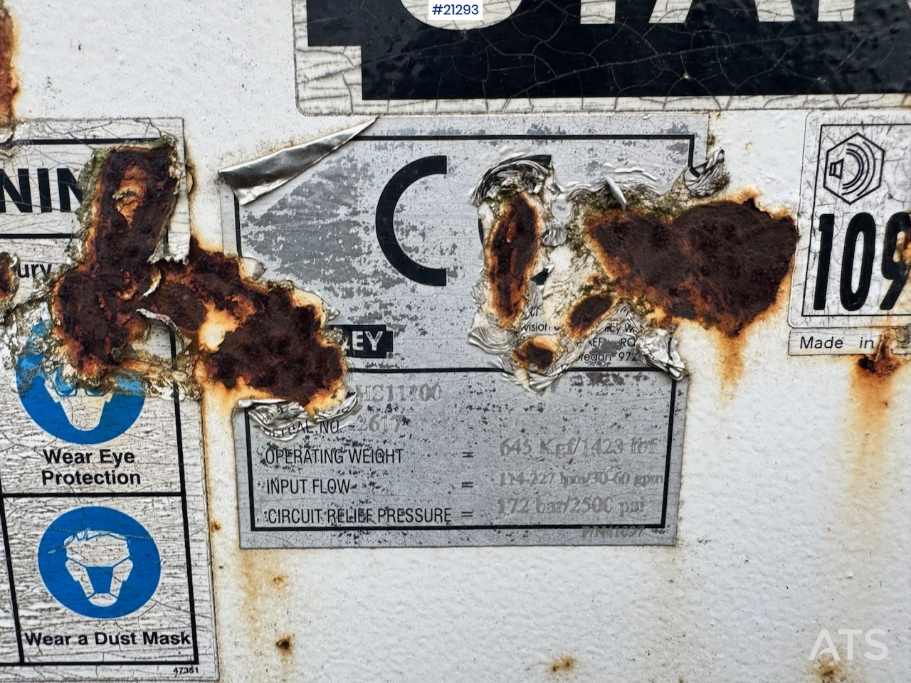 Stanley HS11000 - Dodatak za Bager: slika 4 Stanley HS11000 - Dodatak za Bager: slika 4