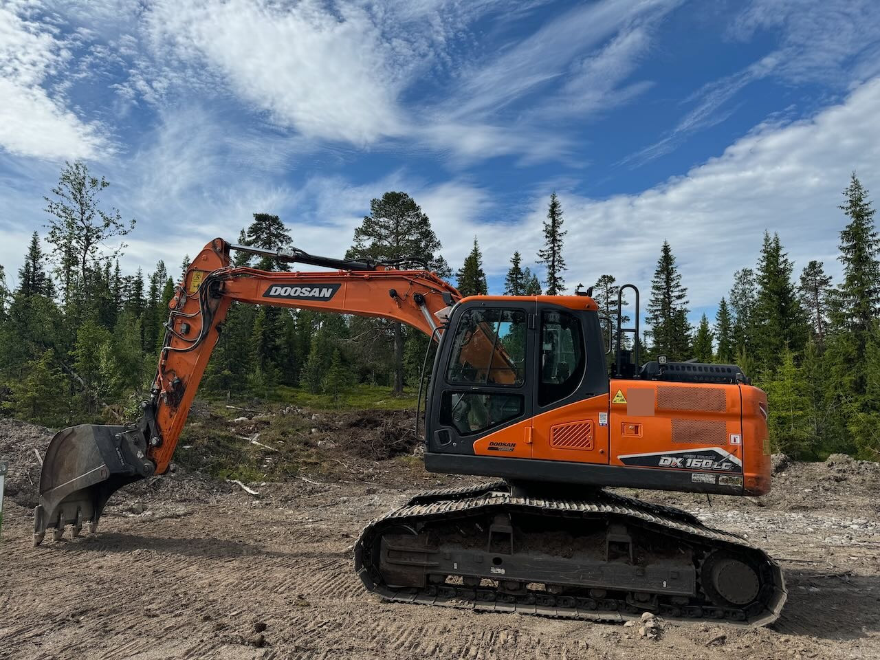 Doosan DX160LC - Bager guseničar: slika 1 Doosan DX160LC - Bager guseničar: slika 1