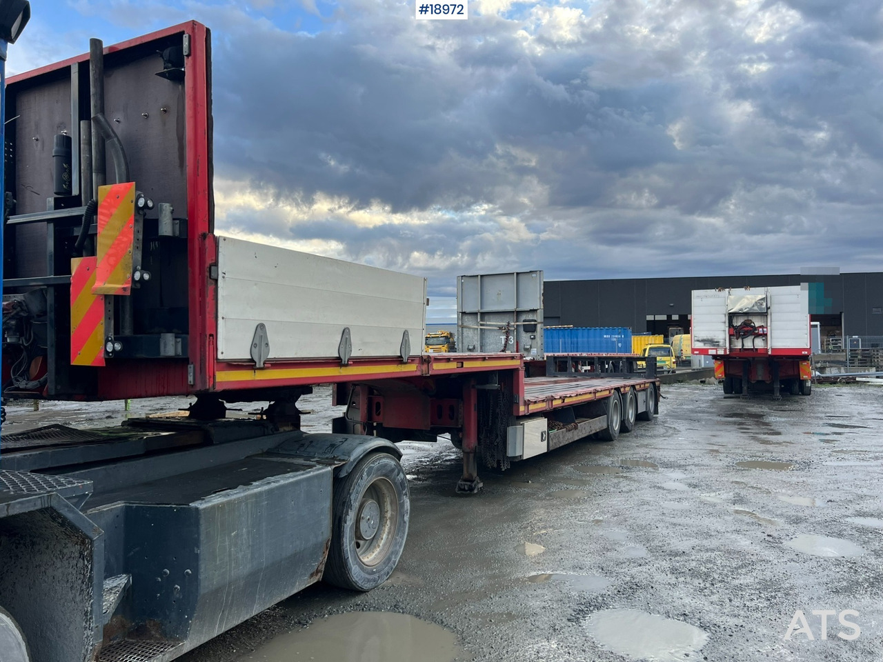HRD 3 akslet jumbosemi m/ utrekk på 5.5 meter - Niska poluprikolica za prevoz: slika 4 HRD 3 akslet jumbosemi m/ utrekk på 5.5 meter - Niska poluprikolica za prevoz: slika 4