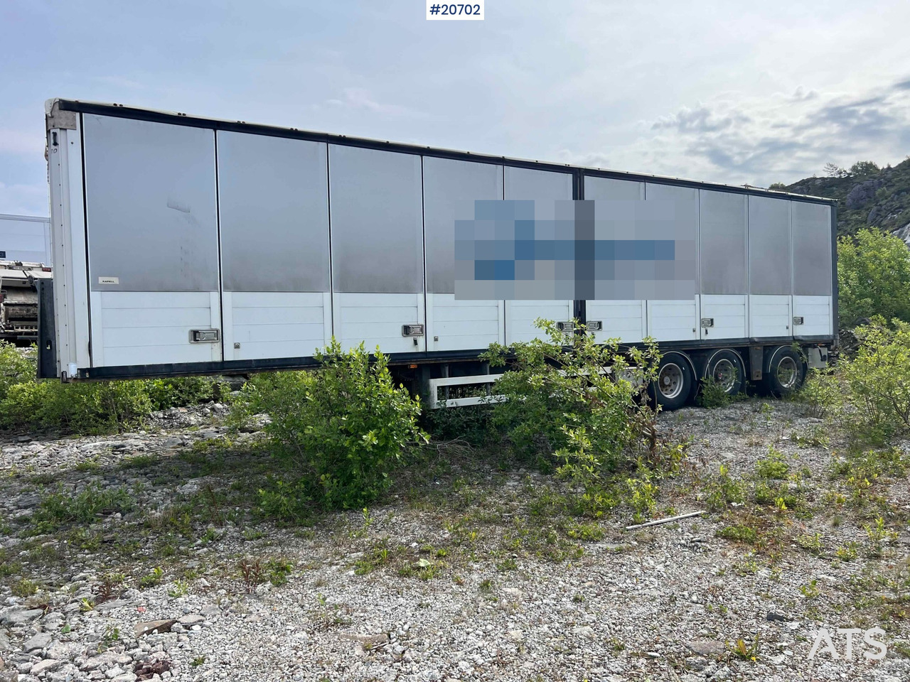 HRD 3 akslet kapelltralle rep.objekt m/ full sideåpning - Poluprikolica sa zatvorenim sandukom: slika 1 HRD 3 akslet kapelltralle rep.objekt m/ full sideåpning - Poluprikolica sa zatvorenim sandukom: slika 1