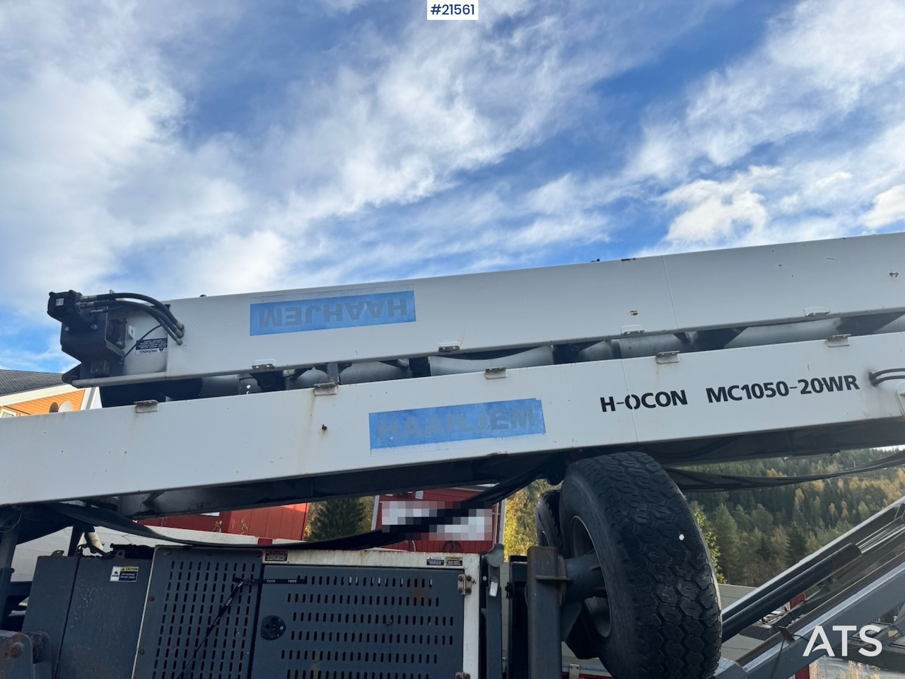 Trakasti transporter Haahjem H-OCON MC1050-20WR Transportbånd: slika 28 Trakasti transporter Haahjem H-OCON MC1050-20WR Transportbånd: slika 28