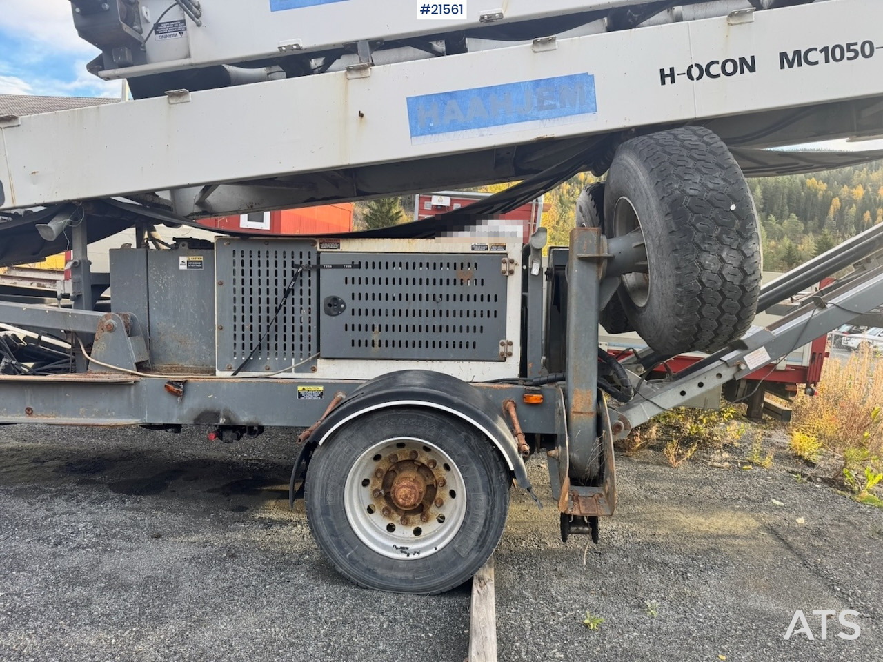 Trakasti transporter Haahjem H-OCON MC1050-20WR Transportbånd: slika 30 Trakasti transporter Haahjem H-OCON MC1050-20WR Transportbånd: slika 30