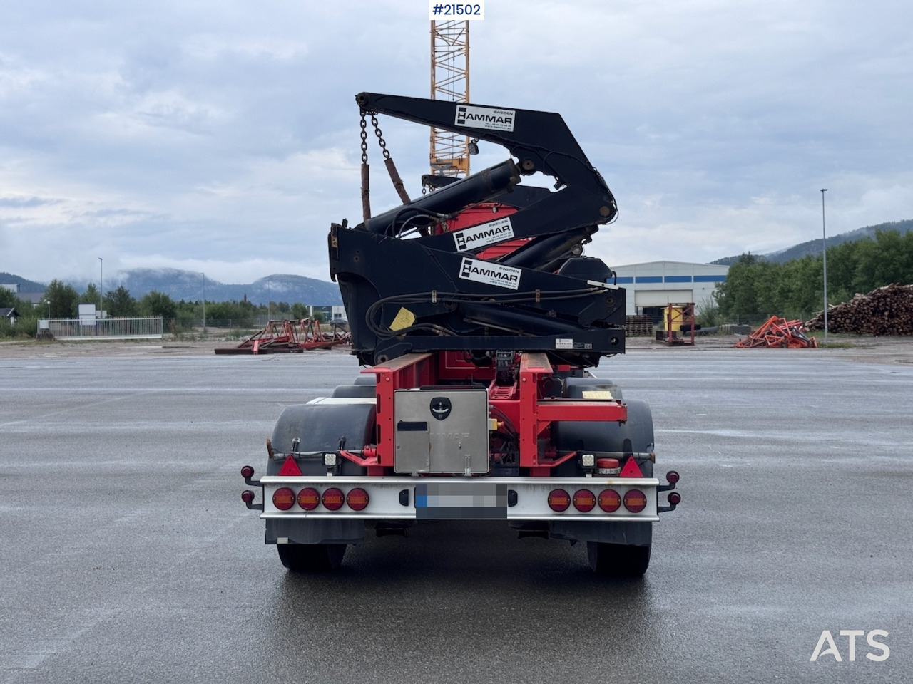 Hammar 195 S Sidelaster - Poluprikolica sa golom šasijom: slika 5 Hammar 195 S Sidelaster - Poluprikolica sa golom šasijom: slika 5