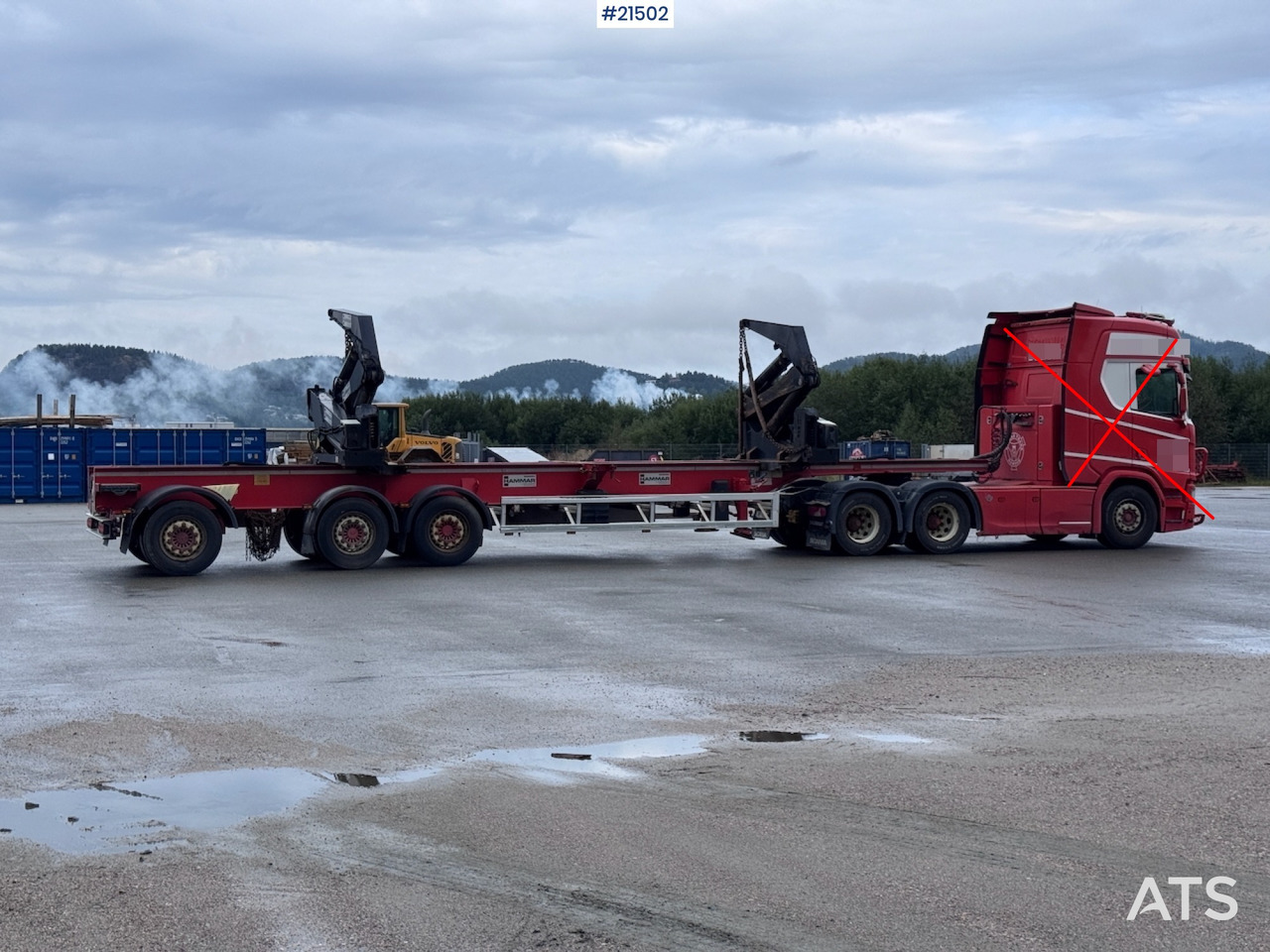 Hammar 195 S Sidelaster - Poluprikolica sa golom šasijom: slika 1 Hammar 195 S Sidelaster - Poluprikolica sa golom šasijom: slika 1