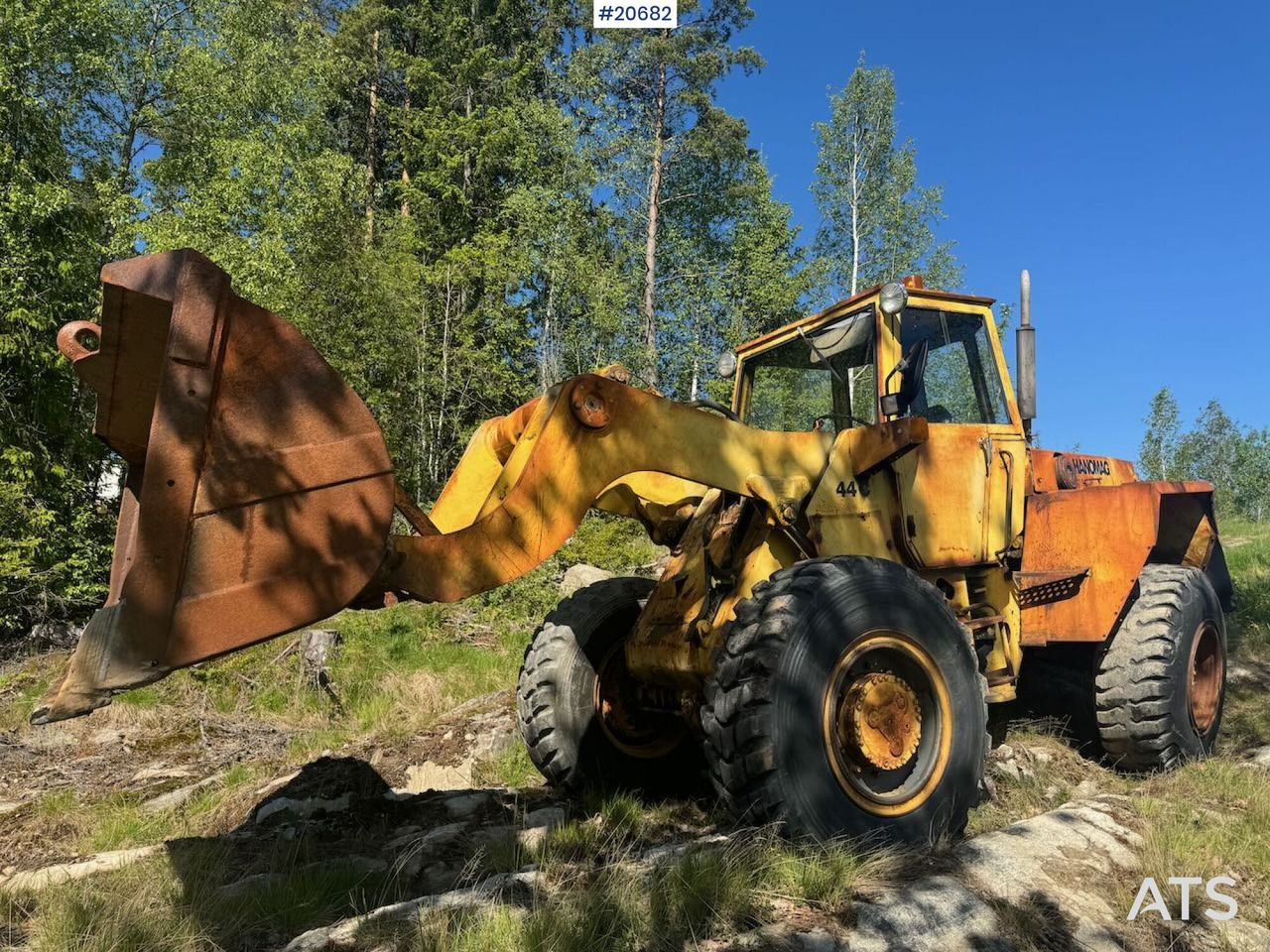 Hanomag 44 - Utovarivač točkaš: slika 1 Hanomag 44 - Utovarivač točkaš: slika 1
