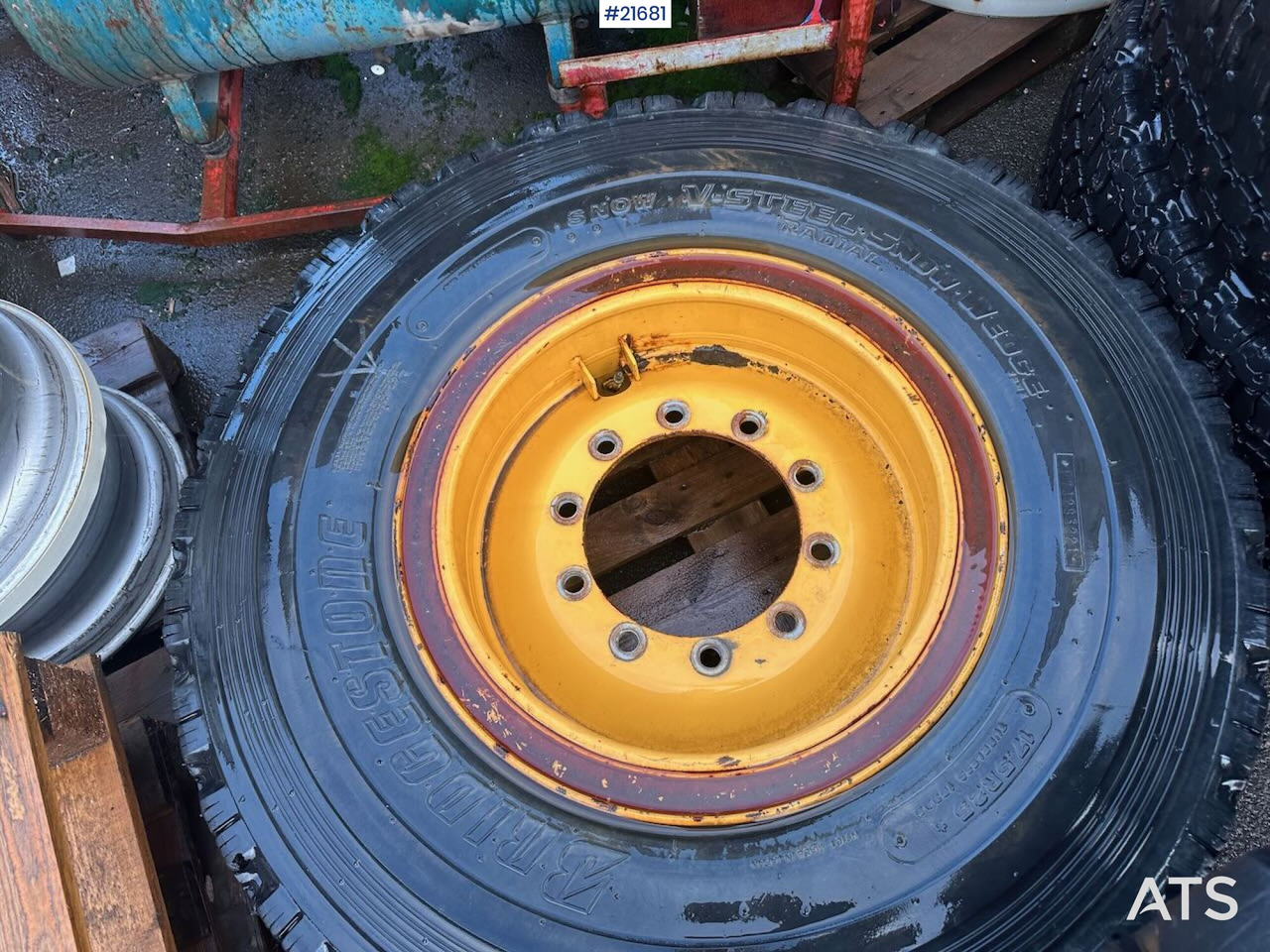 Gume i felne za Građevinska mašina Hilo Dekkene har stått på en Volvo L60E: slika 7 Gume i felne za Građevinska mašina Hilo Dekkene har stått på en Volvo L60E: slika 7