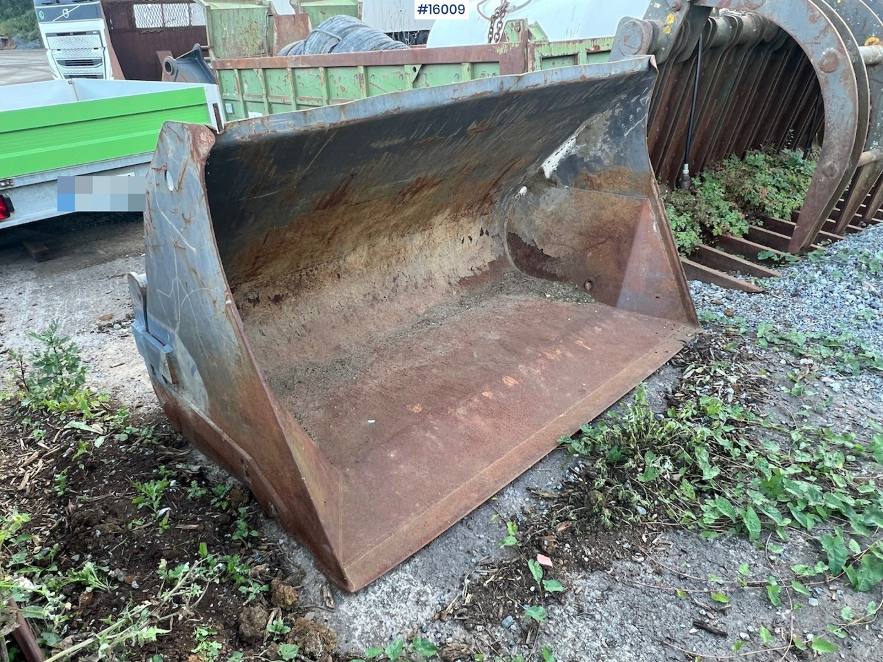 Hjullasterskuffe m/ liten BM feste - Utovarna kašika za Građevinska mašina: slika 1 Hjullasterskuffe m/ liten BM feste - Utovarna kašika za Građevinska mašina: slika 1