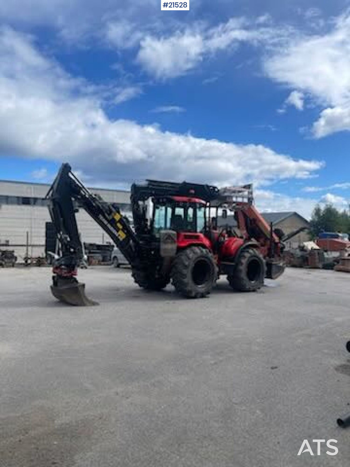 Huddig 1260C Traktorgraver m/ Palfinger kran, Lift, rototilt og skuffe - Bager utovarivač: slika 5 Huddig 1260C Traktorgraver m/ Palfinger kran, Lift, rototilt og skuffe - Bager utovarivač: slika 5