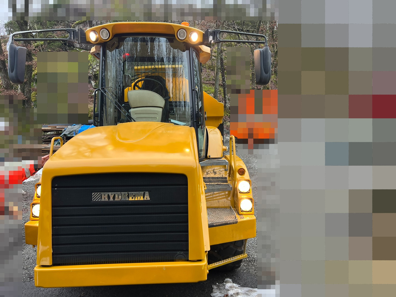 Hydrema 922D Dumper m / hvite skilt - Kiper: slika 2 Hydrema 922D Dumper m / hvite skilt - Kiper: slika 2