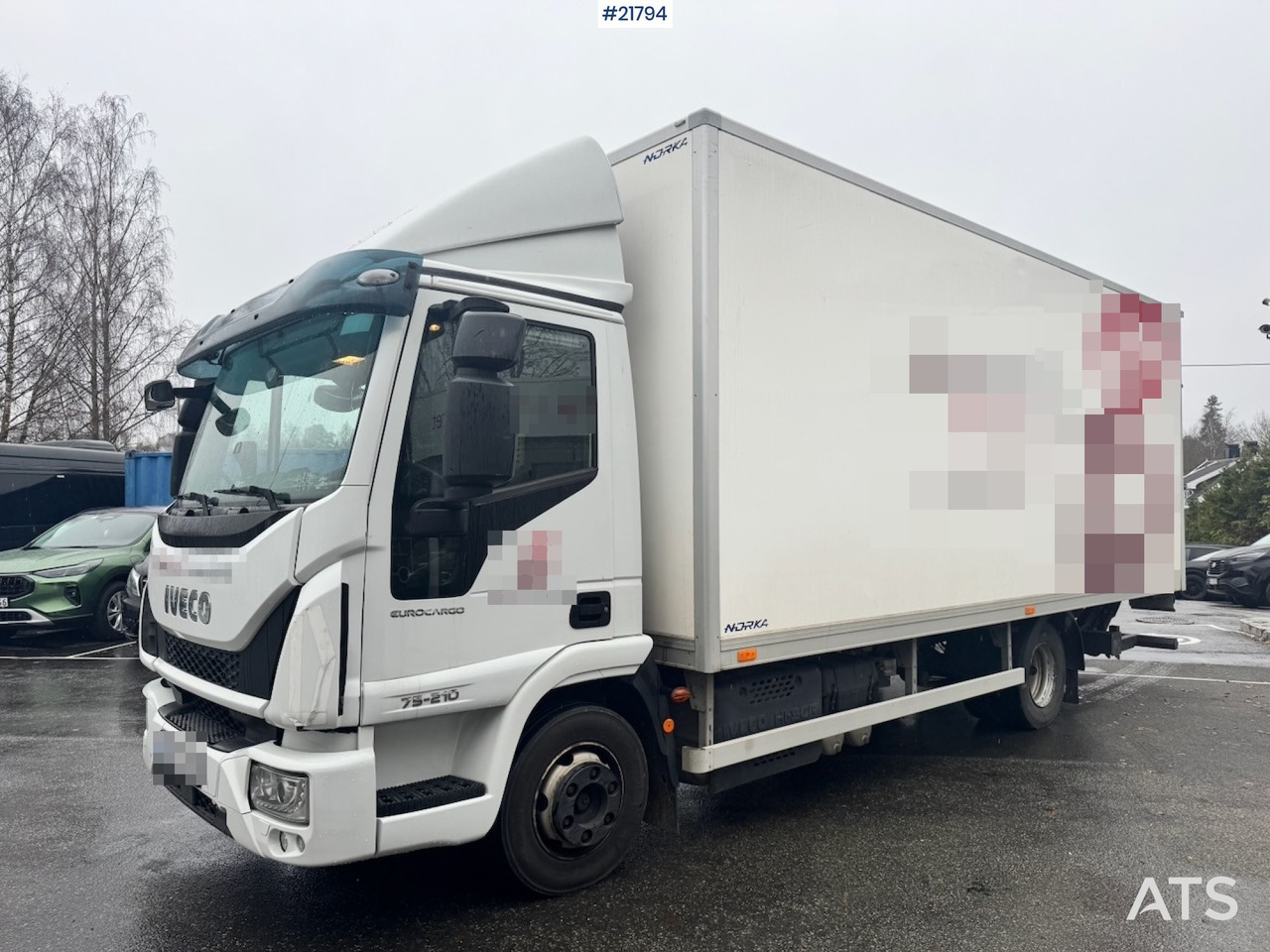 Iveco 75E-210 - Kamion sa zatvorenim sandukom: slika 2 Iveco 75E-210 - Kamion sa zatvorenim sandukom: slika 2