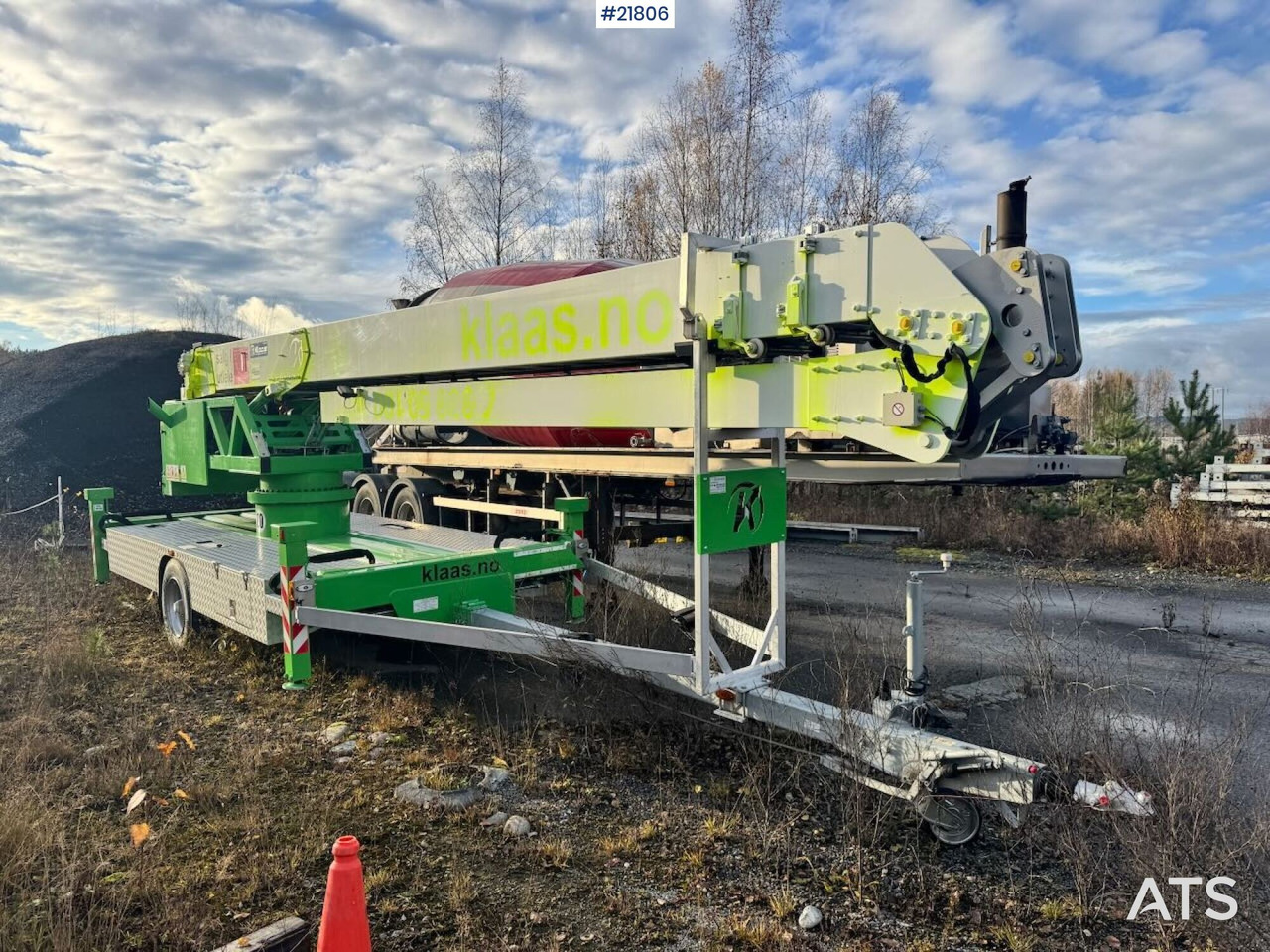 Klaas K21-30 Byggekran. 340 timer! - Brzomontirajući kran: slika 1 Klaas K21-30 Byggekran. 340 timer! - Brzomontirajući kran: slika 1