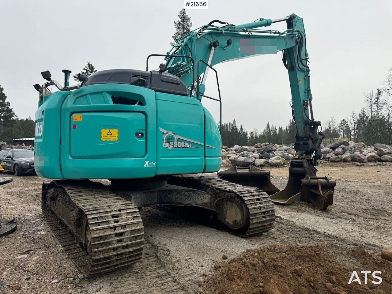 Kobelco SK230SRLC-5 Beltegraver m/ Tilt, Skuffe og GPS - Bager guseničar: slika 5 Kobelco SK230SRLC-5 Beltegraver m/ Tilt, Skuffe og GPS - Bager guseničar: slika 5