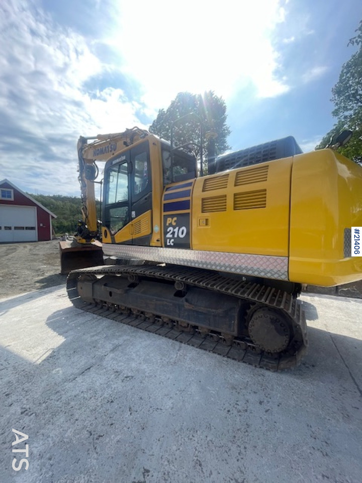 Komatsu PC210LC-11 m/Graveskuffe, pusseskuffe, rototilt og Leica gps - Bager guseničar: slika 5 Komatsu PC210LC-11 m/Graveskuffe, pusseskuffe, rototilt og Leica gps - Bager guseničar: slika 5