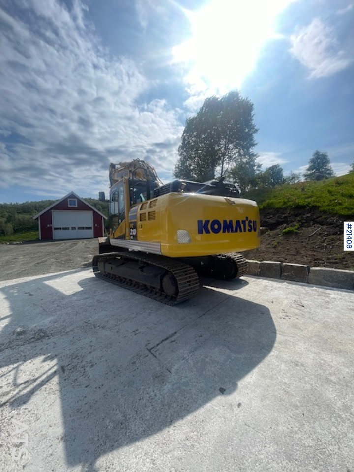 Komatsu PC210LC-11 m/Graveskuffe, pusseskuffe, rototilt og Leica gps - Bager guseničar: slika 4 Komatsu PC210LC-11 m/Graveskuffe, pusseskuffe, rototilt og Leica gps - Bager guseničar: slika 4