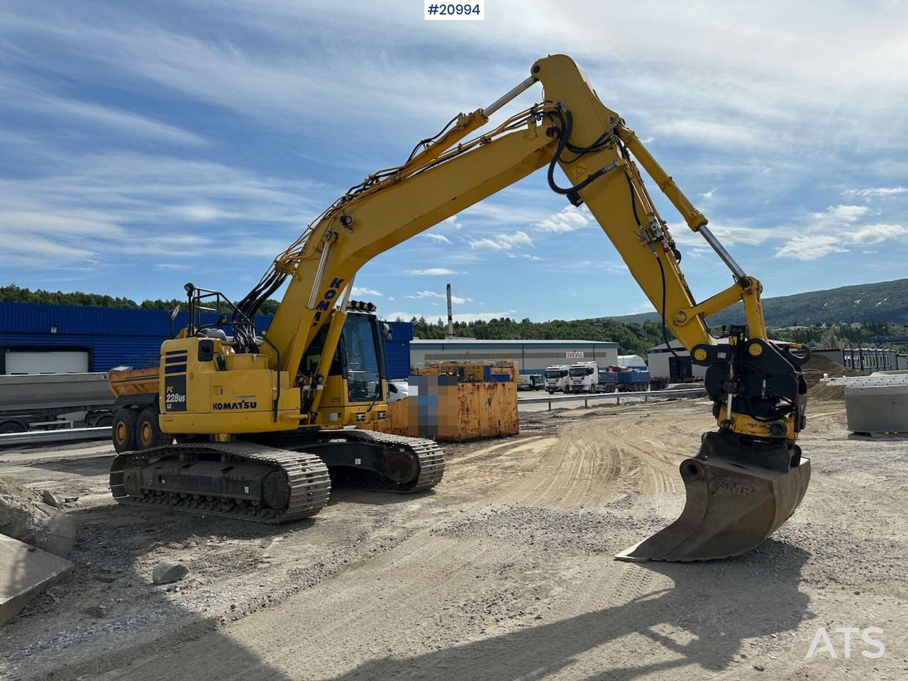 Bager guseničar Komatsu PC228USLC-10: slika 7 Bager guseničar Komatsu PC228USLC-10: slika 7