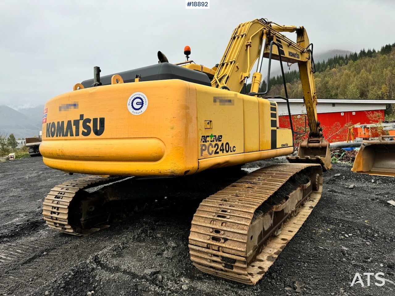 Komatsu PC240LC-6K Beltegraver m/ Graveskuffe - Bager: slika 5 Komatsu PC240LC-6K Beltegraver m/ Graveskuffe - Bager: slika 5