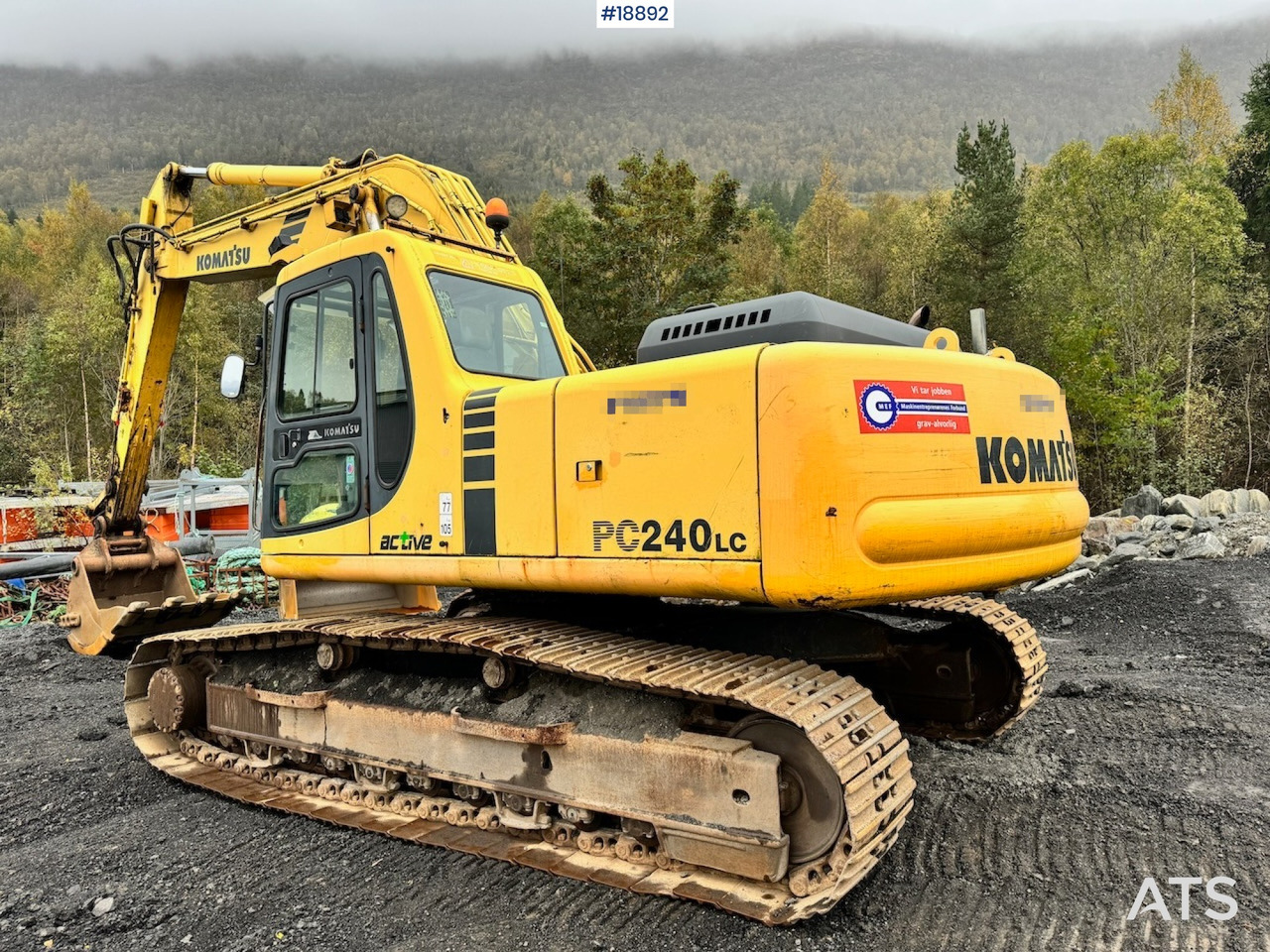 Komatsu PC240LC-6K Beltegraver m/ Graveskuffe - Bager: slika 3 Komatsu PC240LC-6K Beltegraver m/ Graveskuffe - Bager: slika 3