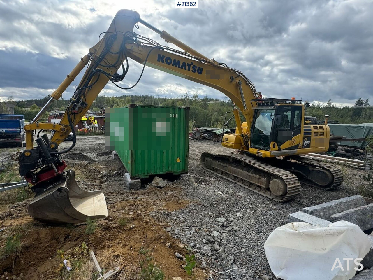 Komatsu PC290LC-11 Beltegraver m/ tilt og 2 skuffer - Bager guseničar: slika 2 Komatsu PC290LC-11 Beltegraver m/ tilt og 2 skuffer - Bager guseničar: slika 2