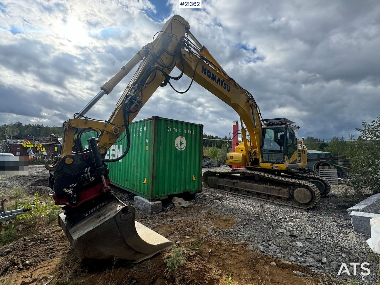 Komatsu PC290LC-11 Beltegraver m/ tilt og 2 skuffer - Bager guseničar: slika 4 Komatsu PC290LC-11 Beltegraver m/ tilt og 2 skuffer - Bager guseničar: slika 4