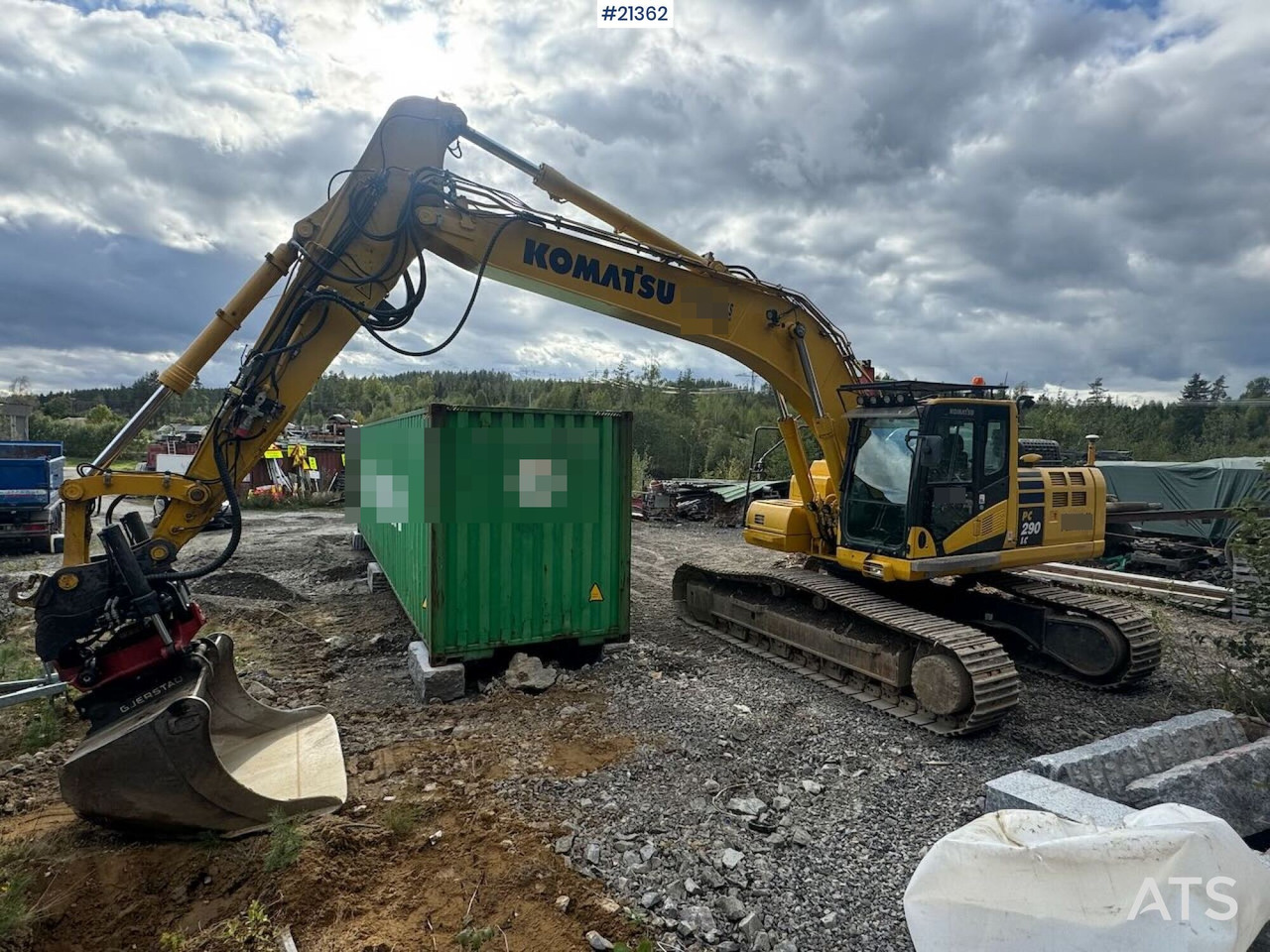 Komatsu PC290LC-11 Beltegraver m/ tilt og 2 skuffer - Bager guseničar: slika 3 Komatsu PC290LC-11 Beltegraver m/ tilt og 2 skuffer - Bager guseničar: slika 3