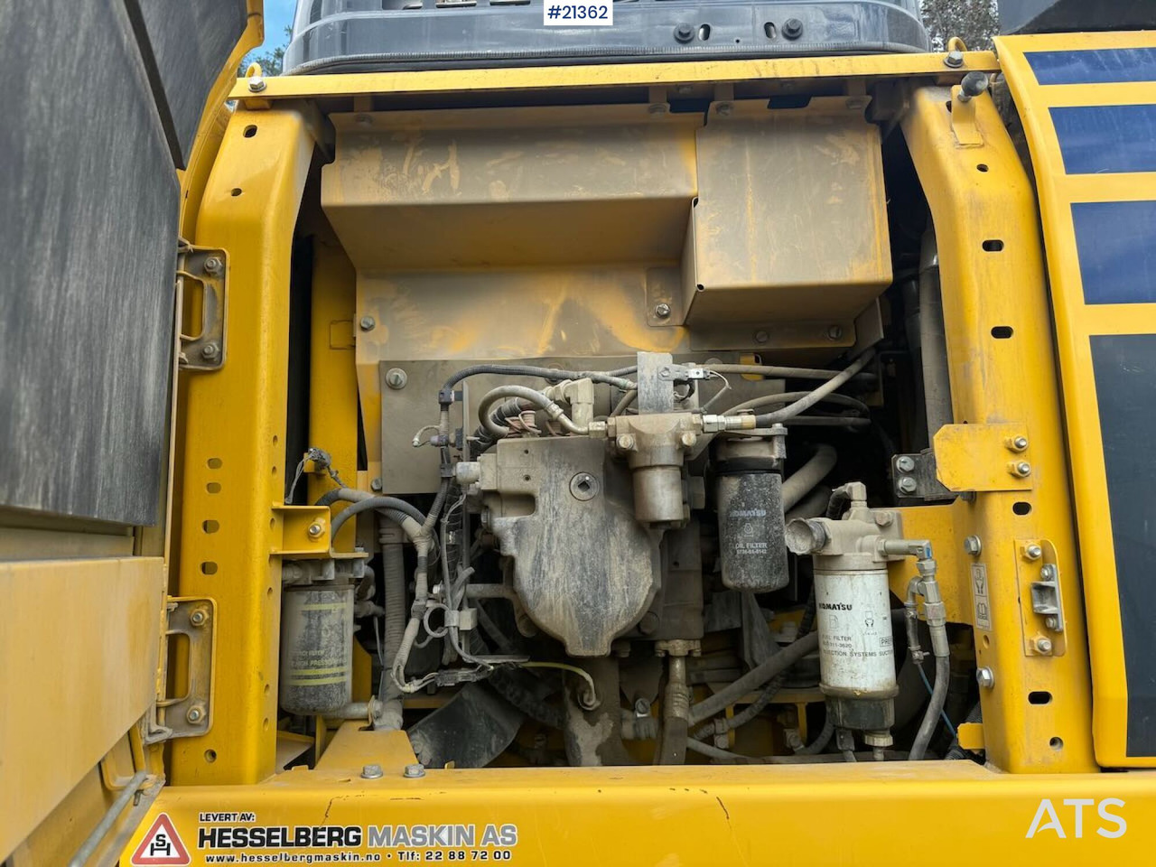 Bager guseničar Komatsu PC290LC-11 Beltegraver m/ tilt og 2 skuffer: slika 24 Bager guseničar Komatsu PC290LC-11 Beltegraver m/ tilt og 2 skuffer: slika 24