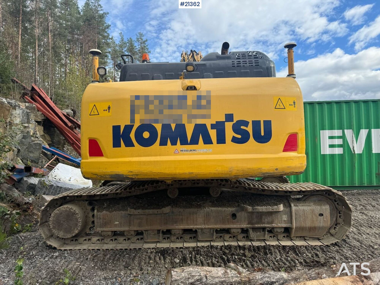 Bager guseničar Komatsu PC290LC-11 Beltegraver m/ tilt og 2 skuffer: slika 9 Bager guseničar Komatsu PC290LC-11 Beltegraver m/ tilt og 2 skuffer: slika 9