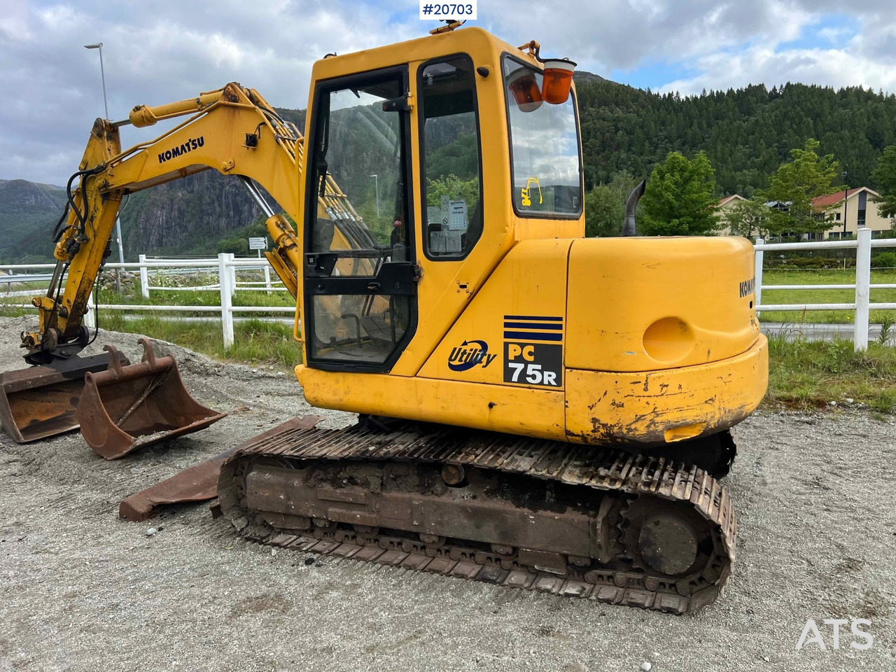 Komatsu PC75 - Bager: slika 4 Komatsu PC75 - Bager: slika 4