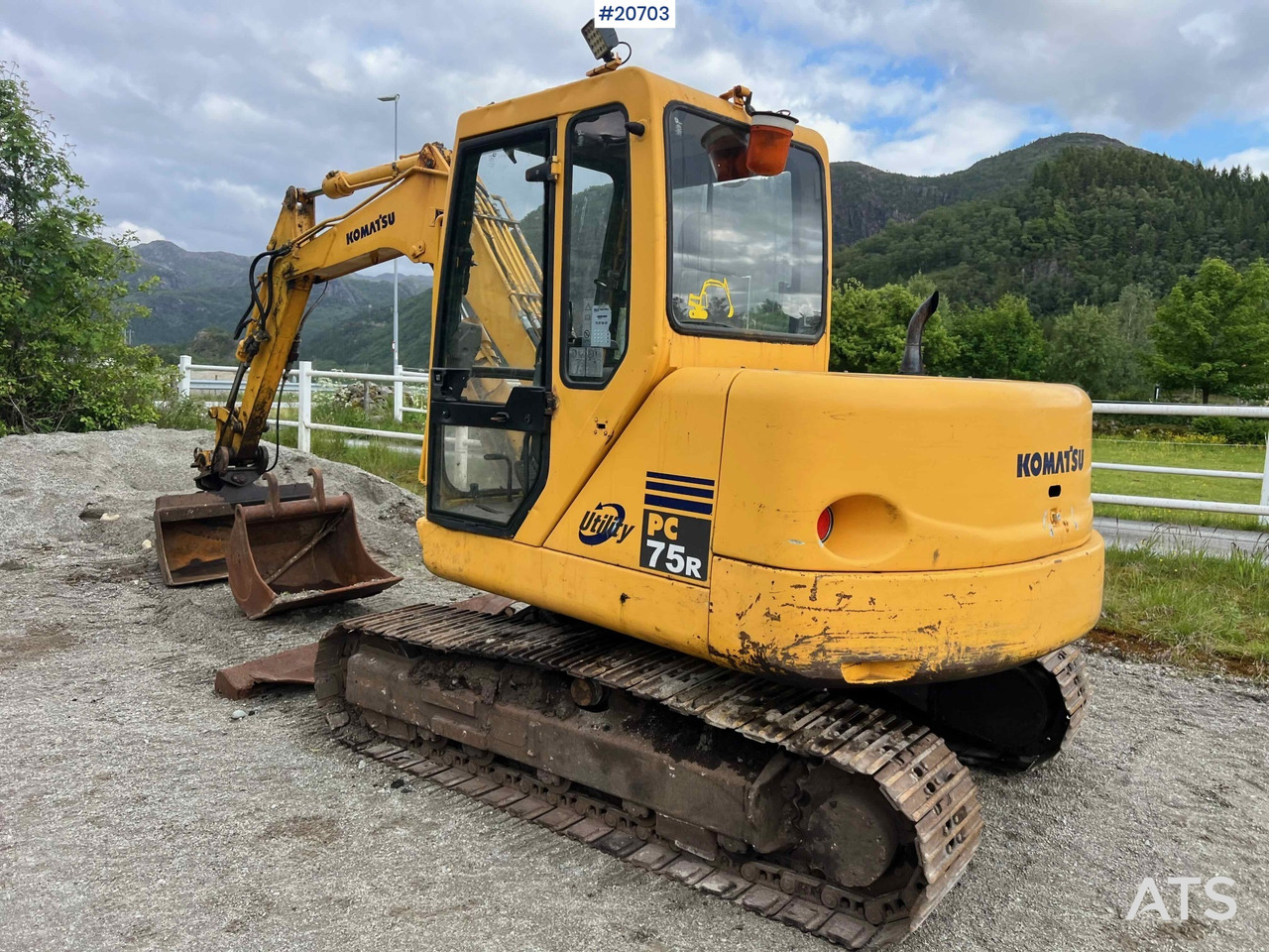 Komatsu PC75 - Bager: slika 3 Komatsu PC75 - Bager: slika 3