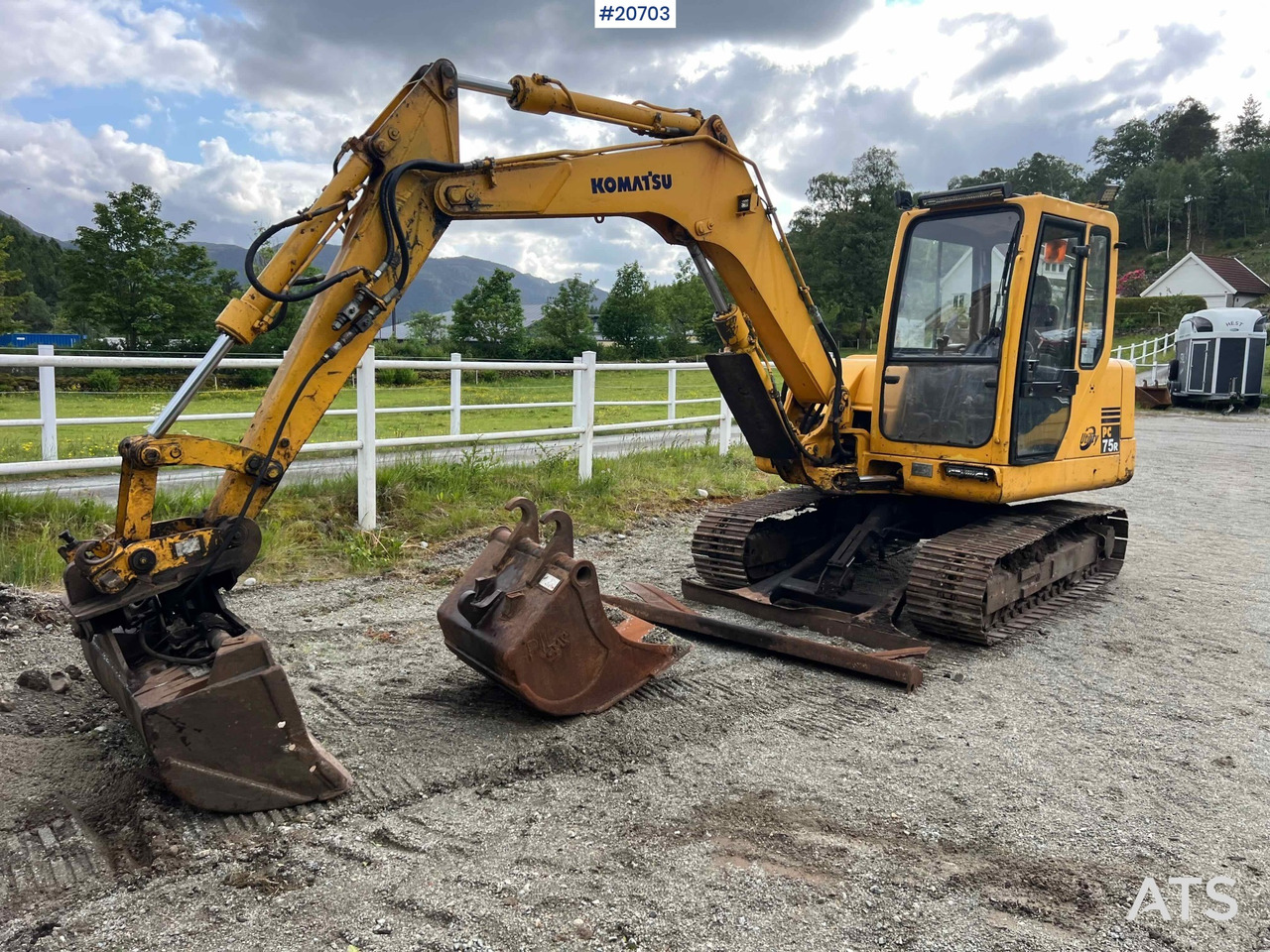 Komatsu PC75 - Bager: slika 1 Komatsu PC75 - Bager: slika 1