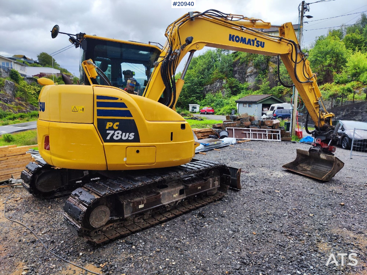 Komatsu PC78US-10 - Bager guseničar: slika 3 Komatsu PC78US-10 - Bager guseničar: slika 3