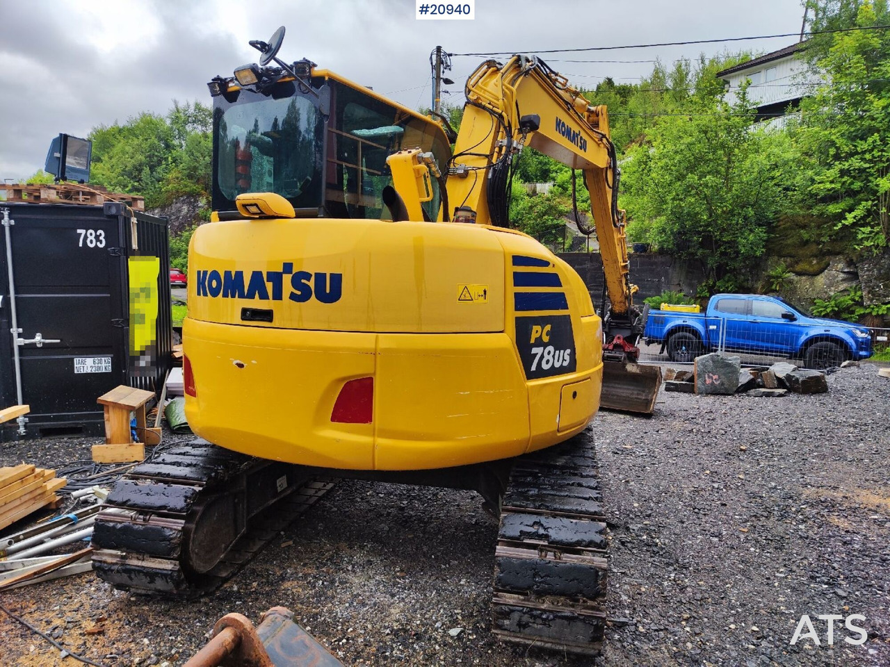 Komatsu PC78US-10 - Bager guseničar: slika 5 Komatsu PC78US-10 - Bager guseničar: slika 5