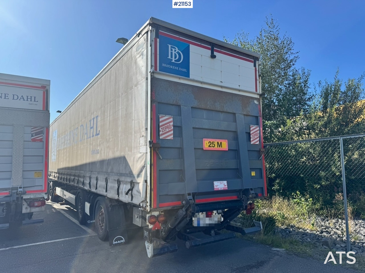 Krone citysemi - Prikolica sa ceradom: slika 2 Krone citysemi - Prikolica sa ceradom: slika 2