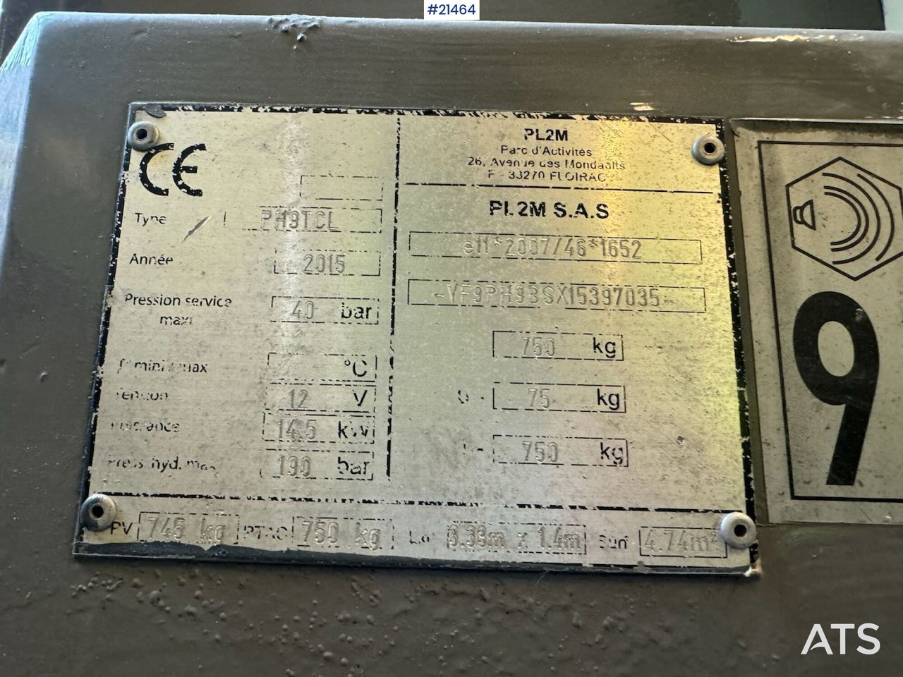 Lancy PH9TCL Gysepumpe - Stacionarna pumpa za beton: slika 5 Lancy PH9TCL Gysepumpe - Stacionarna pumpa za beton: slika 5