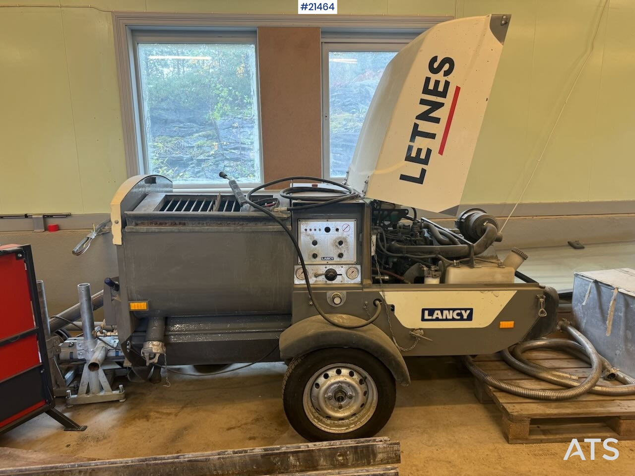 Lancy PH9TCL Gysepumpe - Stacionarna pumpa za beton: slika 1 Lancy PH9TCL Gysepumpe - Stacionarna pumpa za beton: slika 1