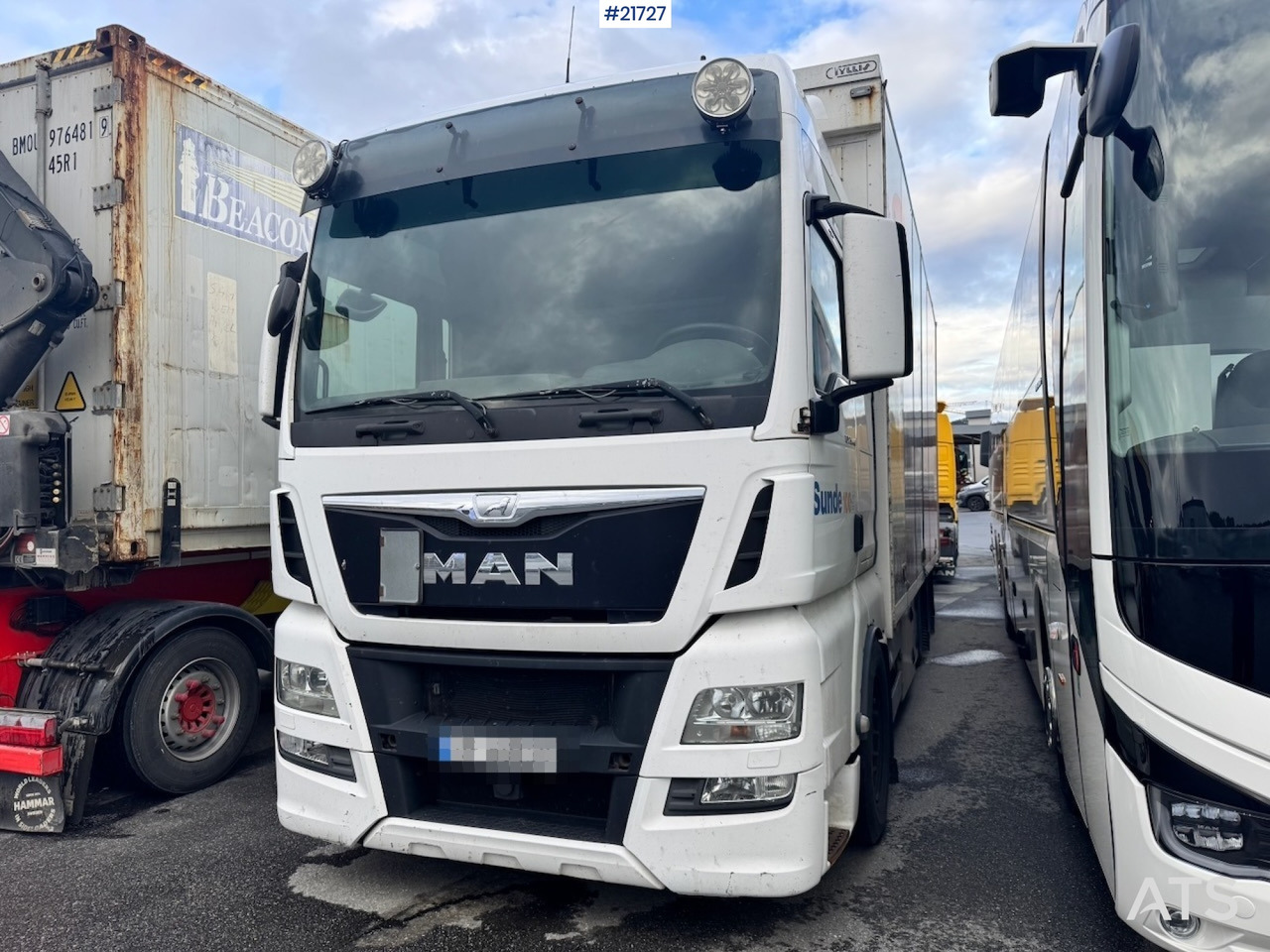 MAN MAN TGX 26.440 Skapbil m/ Full sideåpning. Rep objekt. - Kamion sa zatvorenim sandukom: slika 2 MAN MAN TGX 26.440 Skapbil m/ Full sideåpning. Rep objekt. - Kamion sa zatvorenim sandukom: slika 2