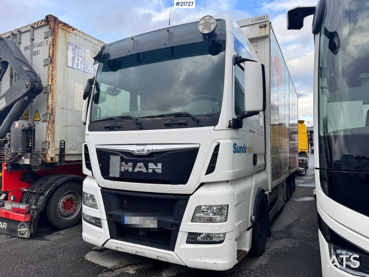 MAN MAN TGX 26.440 Skapbil m/ Full sideåpning. Rep objekt. - Kamion sa zatvorenim sandukom: slika 5 MAN MAN TGX 26.440 Skapbil m/ Full sideåpning. Rep objekt. - Kamion sa zatvorenim sandukom: slika 5