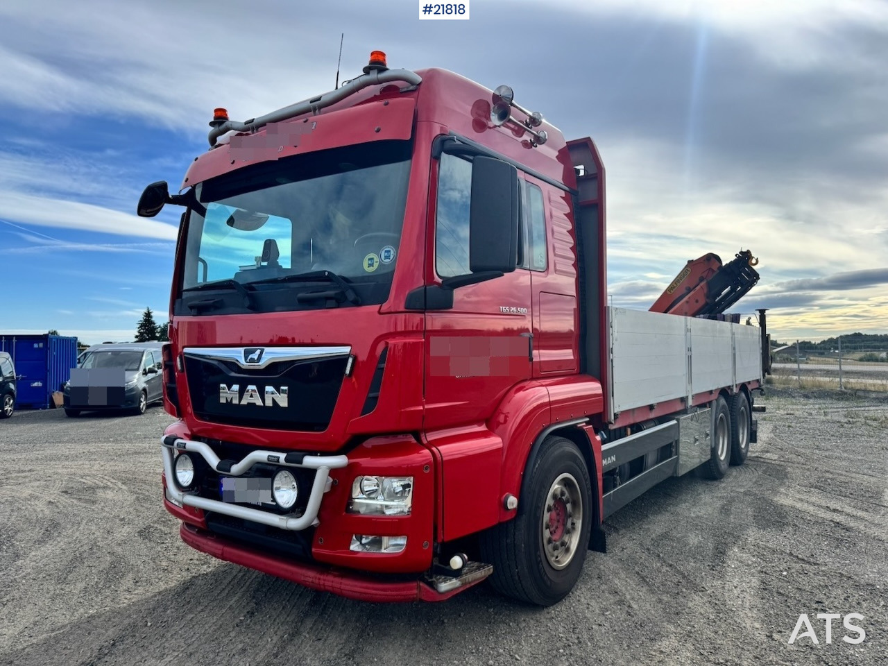 MAN TGS 26.500 6x4 Kranbil m/ 19 t/m Bakmontert kran. SE VIDEO - Kamion sa dizalicom: slika 1 MAN TGS 26.500 6x4 Kranbil m/ 19 t/m Bakmontert kran. SE VIDEO - Kamion sa dizalicom: slika 1